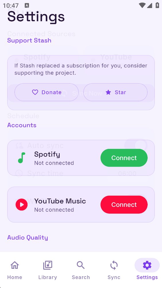 Stash免费音乐app安卓版 打通Spotify与YouTube‑